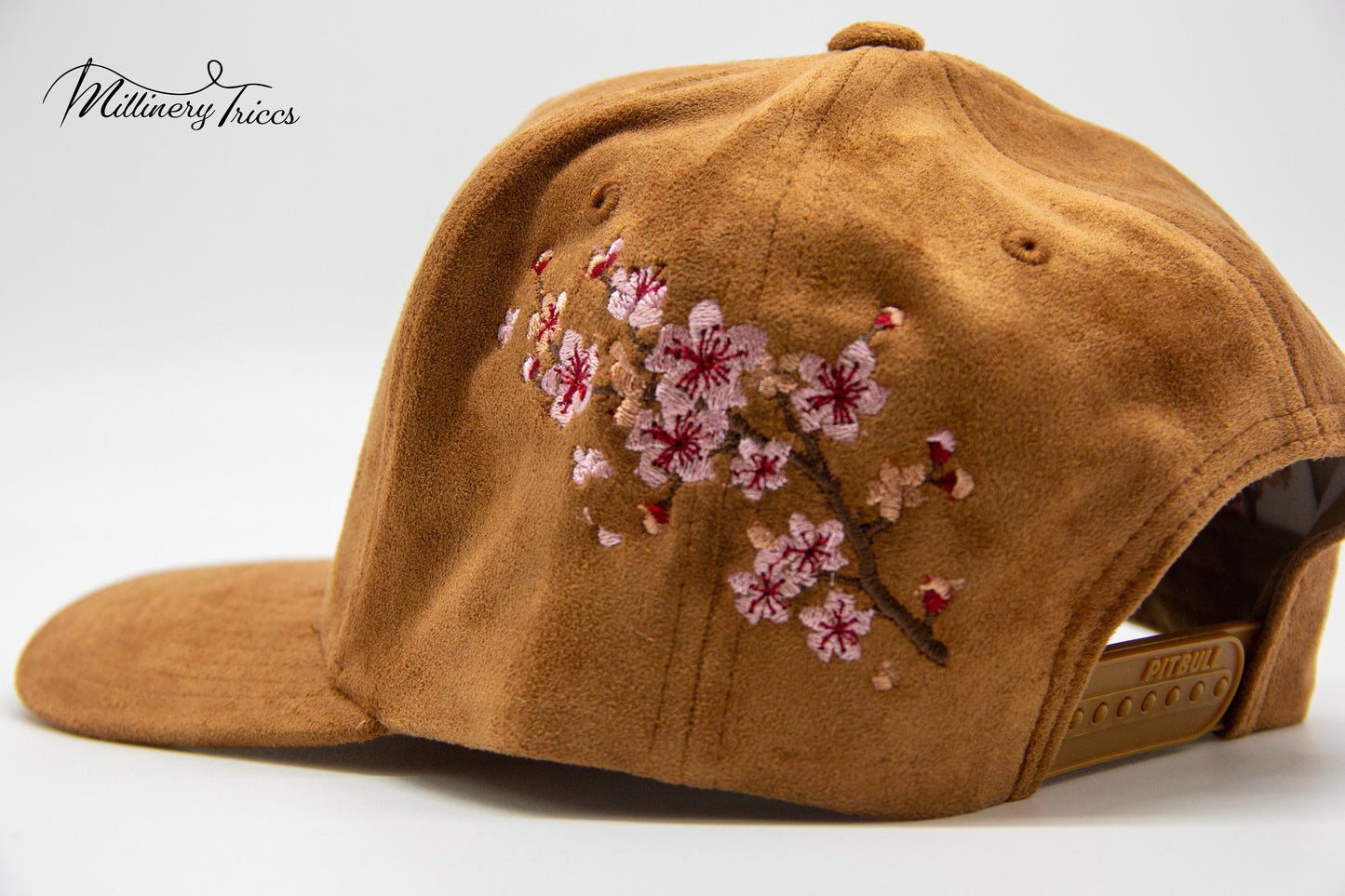 Copper Suede LA Cherry Blossom Hat