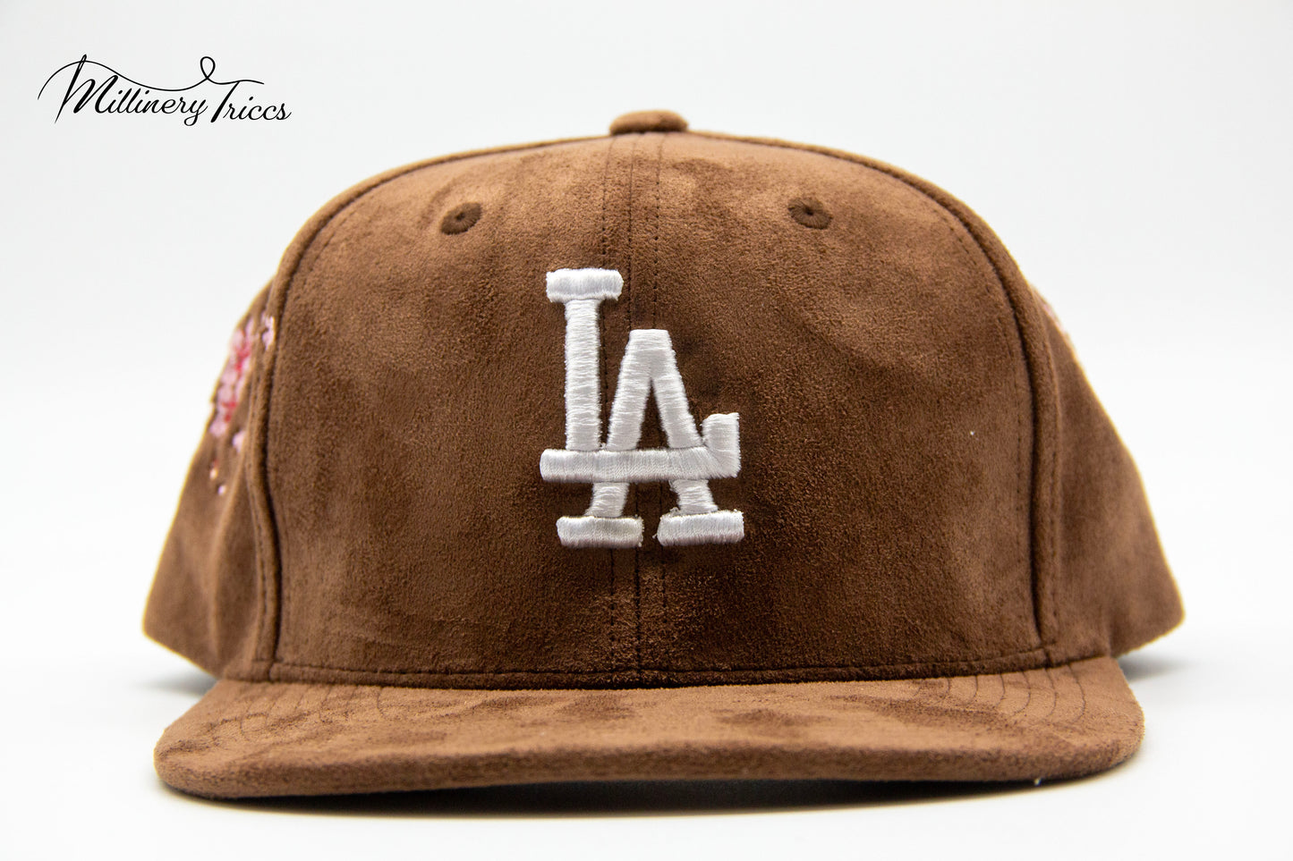 Chocolate Suede LA Cherry Blossom Hat