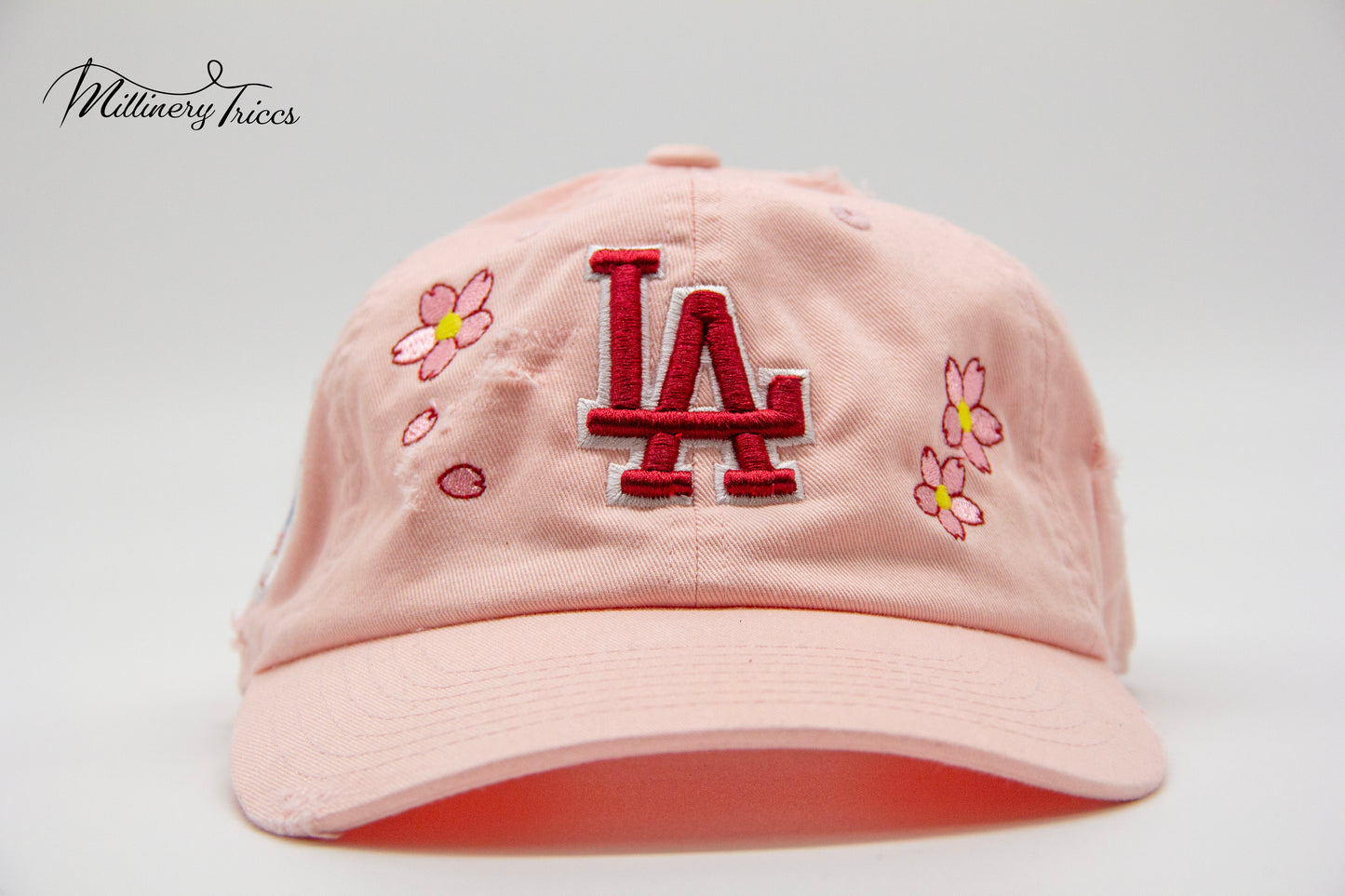 Blush Pink LA Refined Sakura Hat (HK inspired)