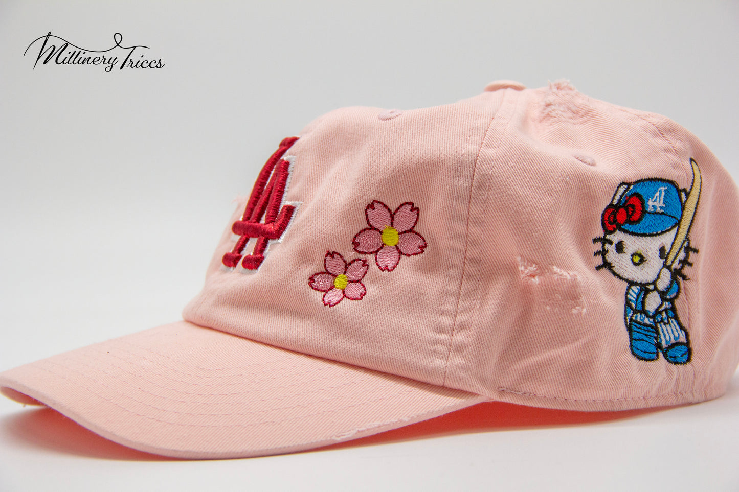 Blush Pink LA Refined Sakura Hat (HK inspired)