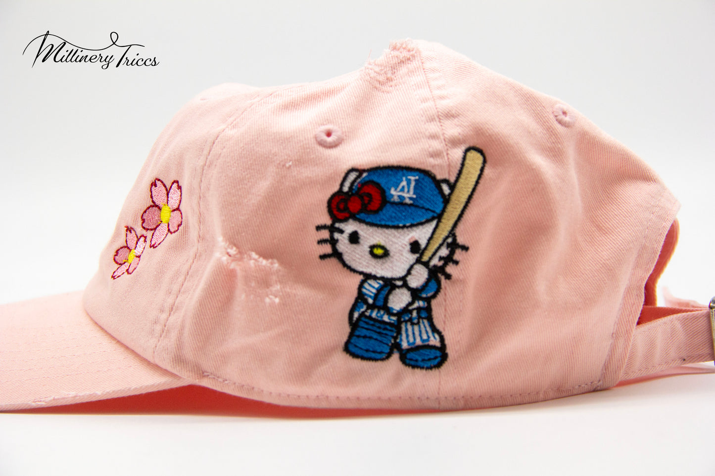 Blush Pink LA Refined Sakura Hat (HK inspired)