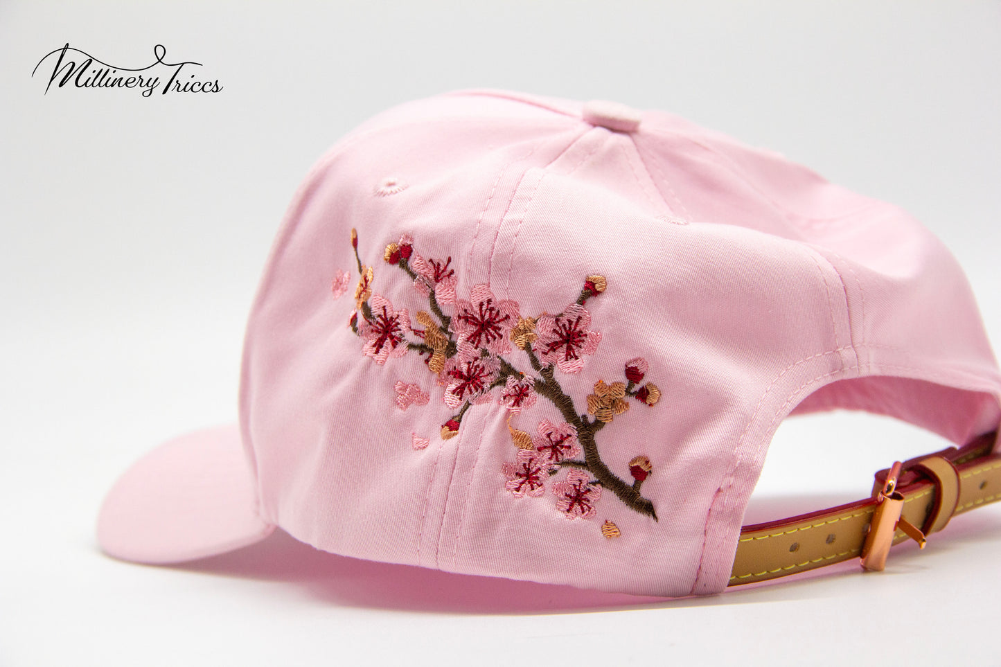 Soft Pink Twill LA Cherry Blossom Hat