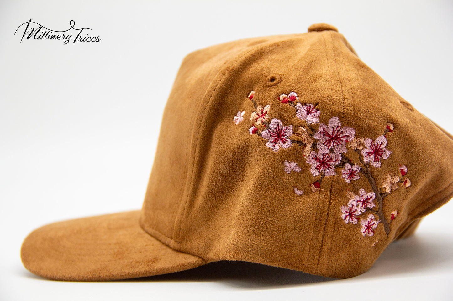 Copper Suede LA Cherry Blossom Hat