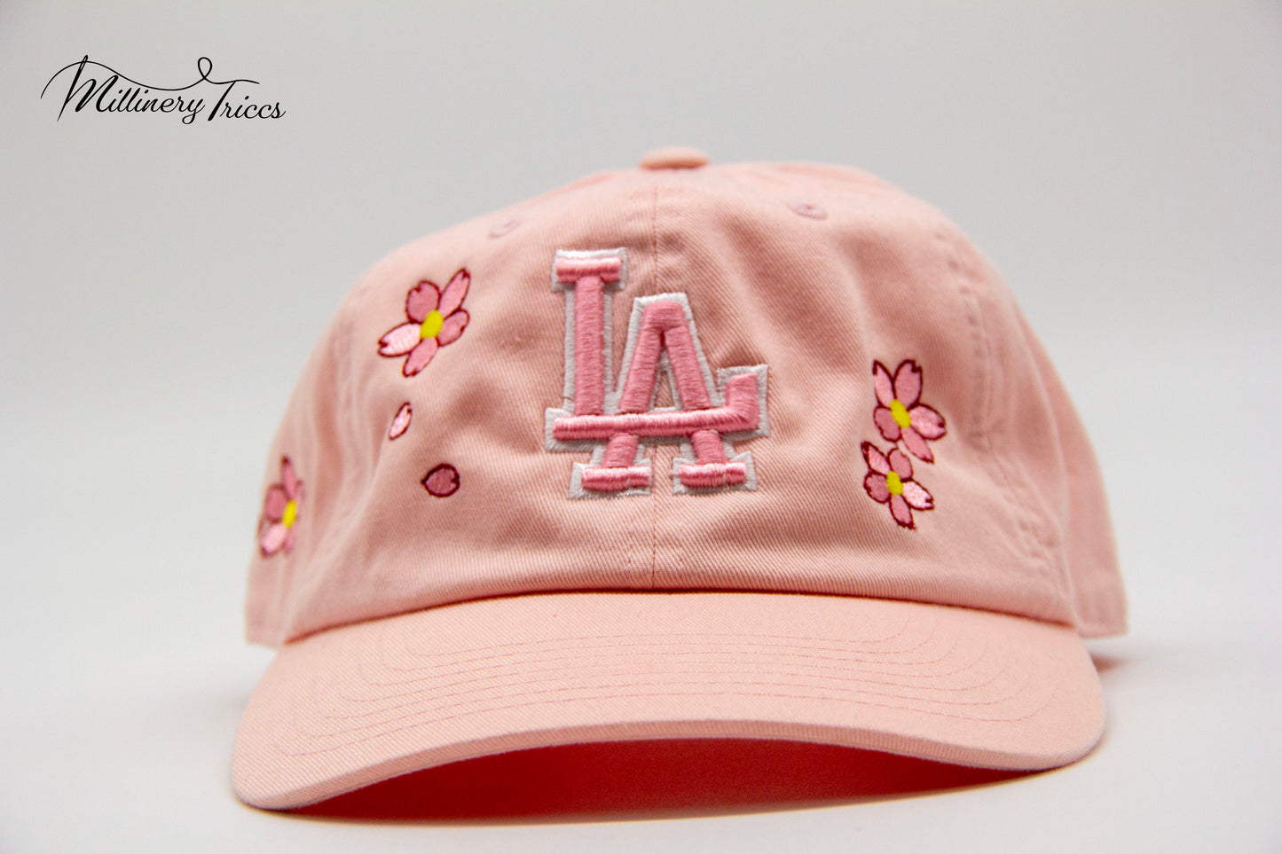 Blush Pink LA Refined Sakura Hat