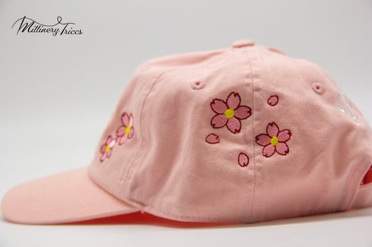 Blush Pink LA Refined Sakura Hat