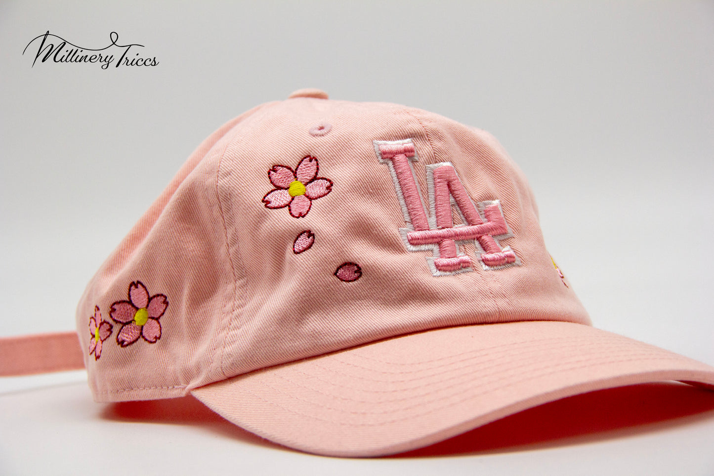Blush Pink LA Refined Sakura Hat