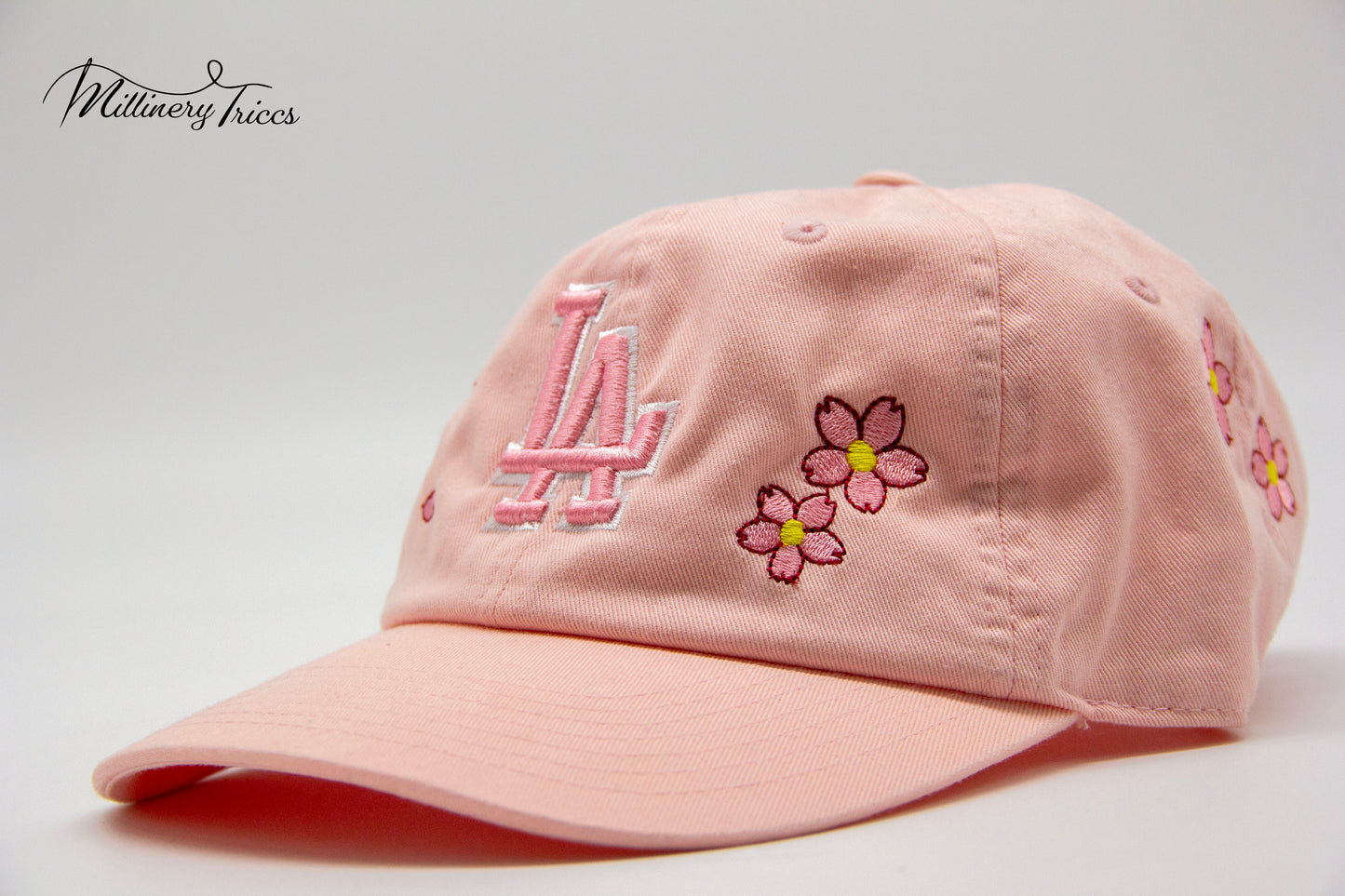 Blush Pink LA Refined Sakura Hat