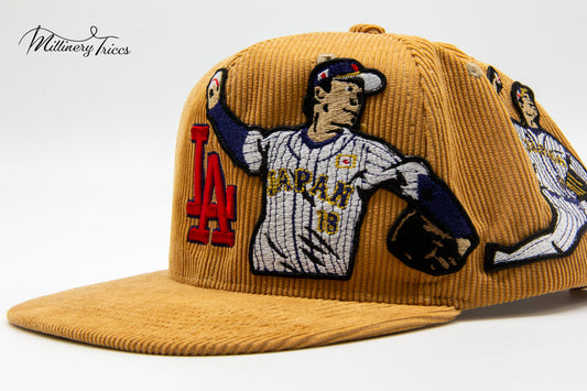 Brown Cord LA Perfect Pitch Hat