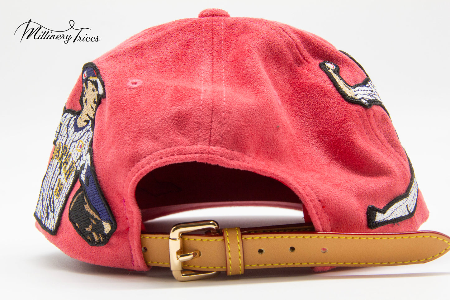 Pink Suede LA Perfect Pitch Hat