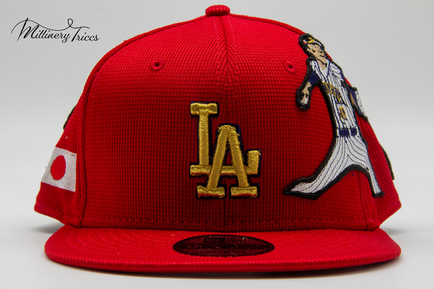 Red New Era LA Perfect Pitch Hat