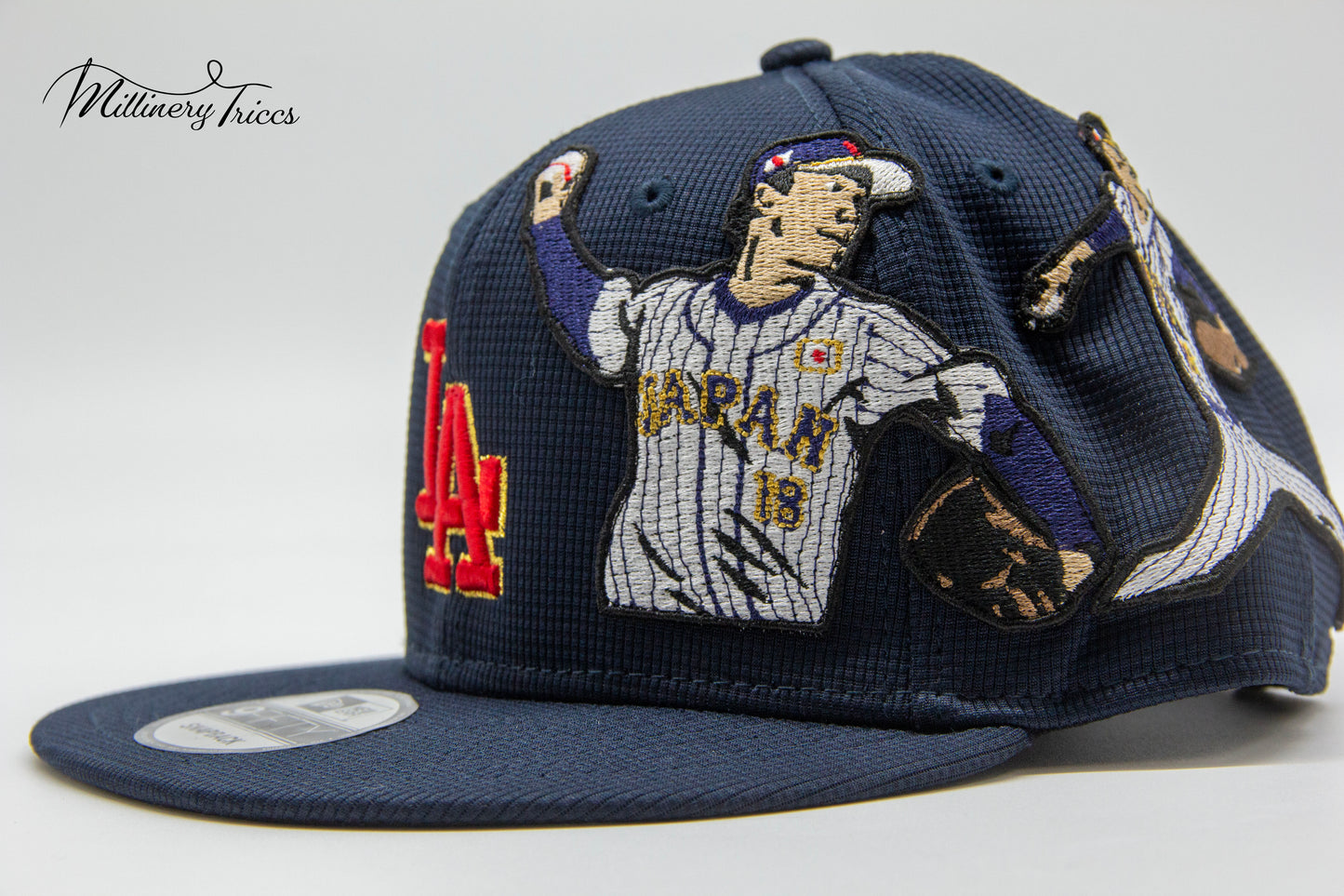 Navy New Era LA Perfect Pitch Hat