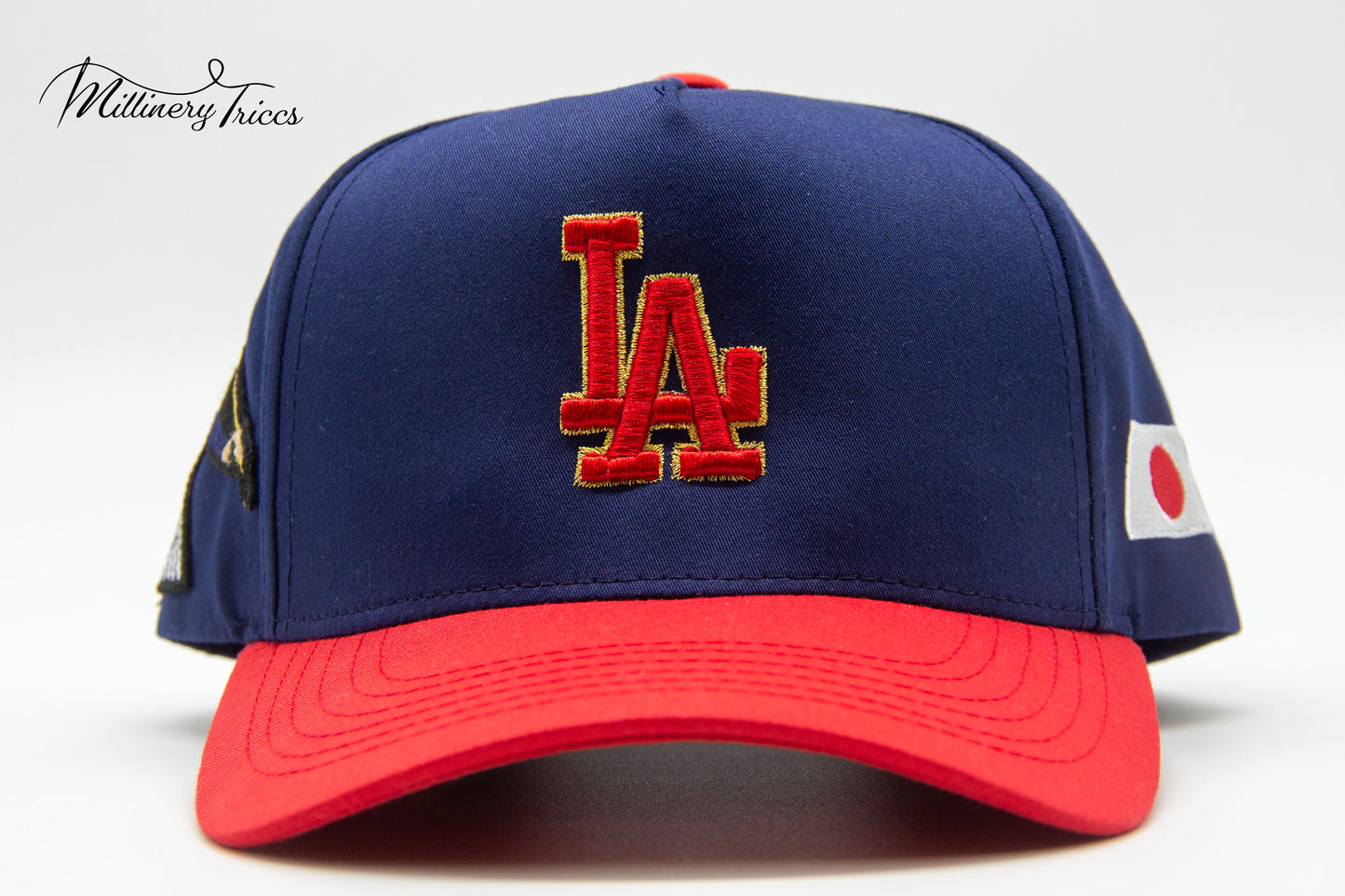 Navy Twill LA Shohei Oversize Logo Hat