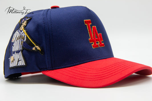 Navy Twill LA Shohei Oversize Logo Hat