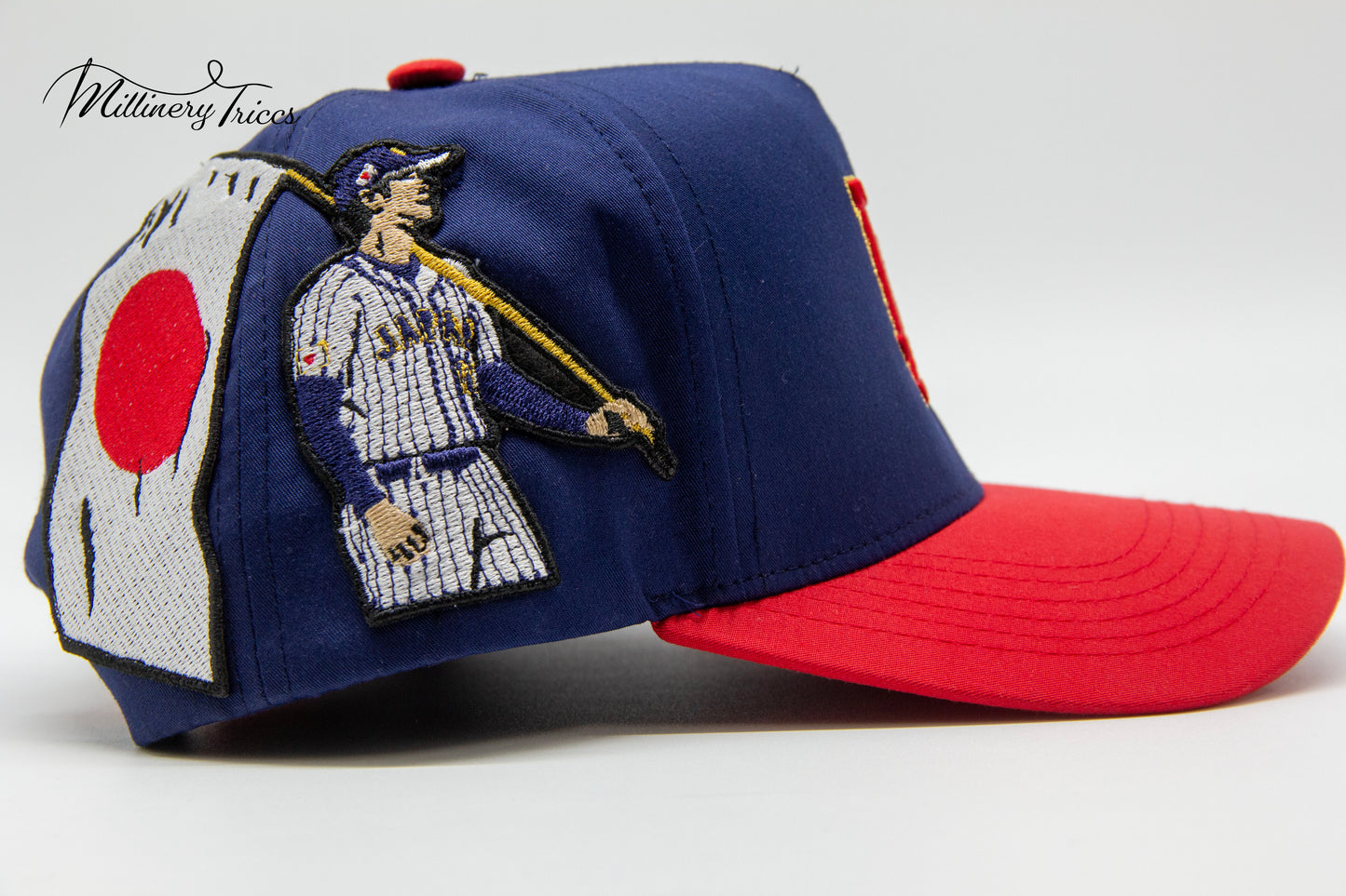 Navy Twill LA Shohei Oversize Logo Hat