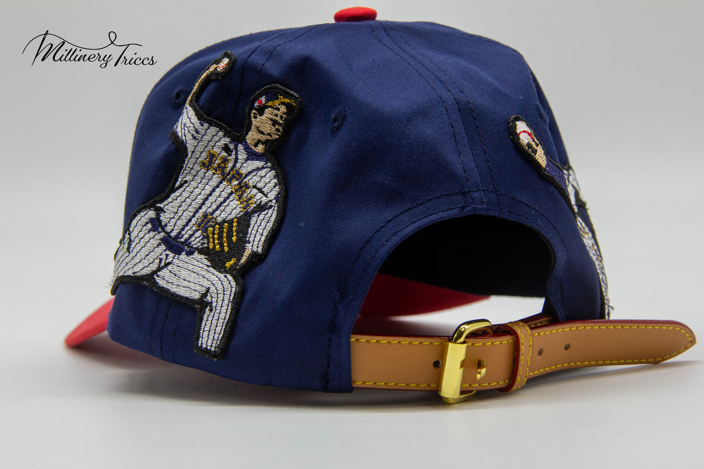 Two-Tone LA Perfect Pitch Hat (Leather Strap)