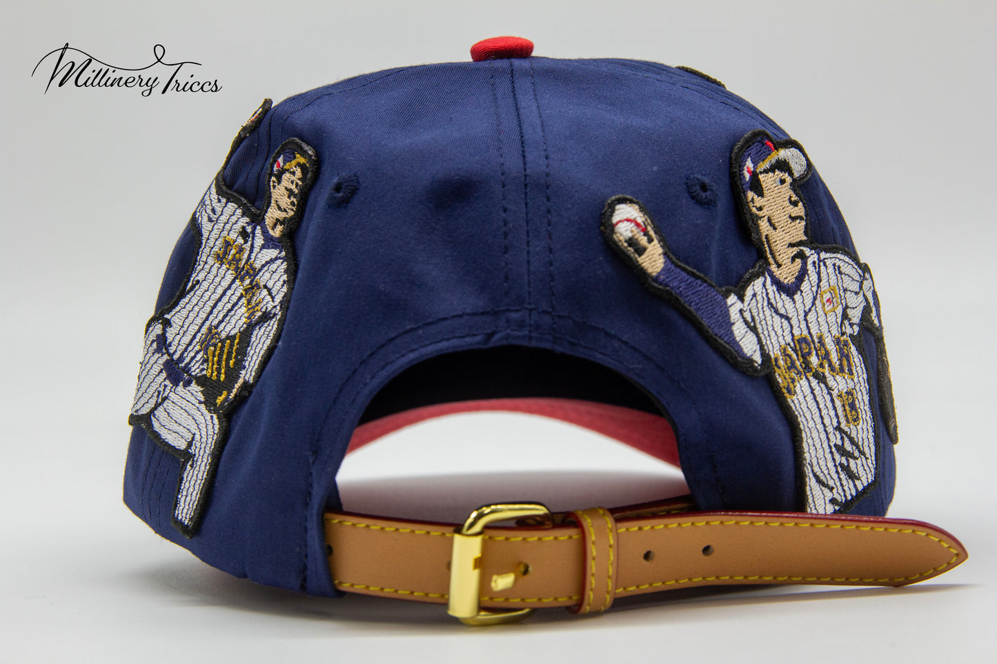 Two-Tone LA Perfect Pitch Hat (Leather Strap)
