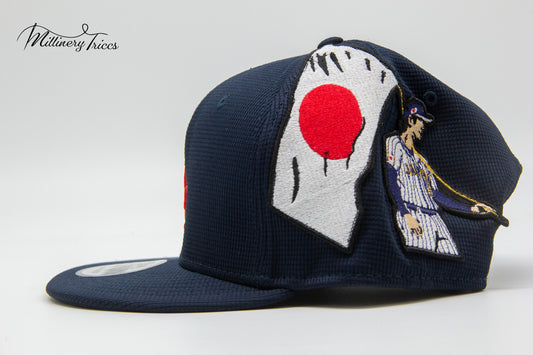 New Era Navy LA Shohei Oversize Logo Hat