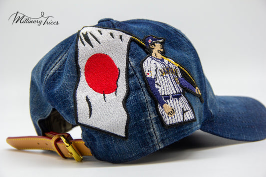 Denim LA Shohei Oversize Logo Hat