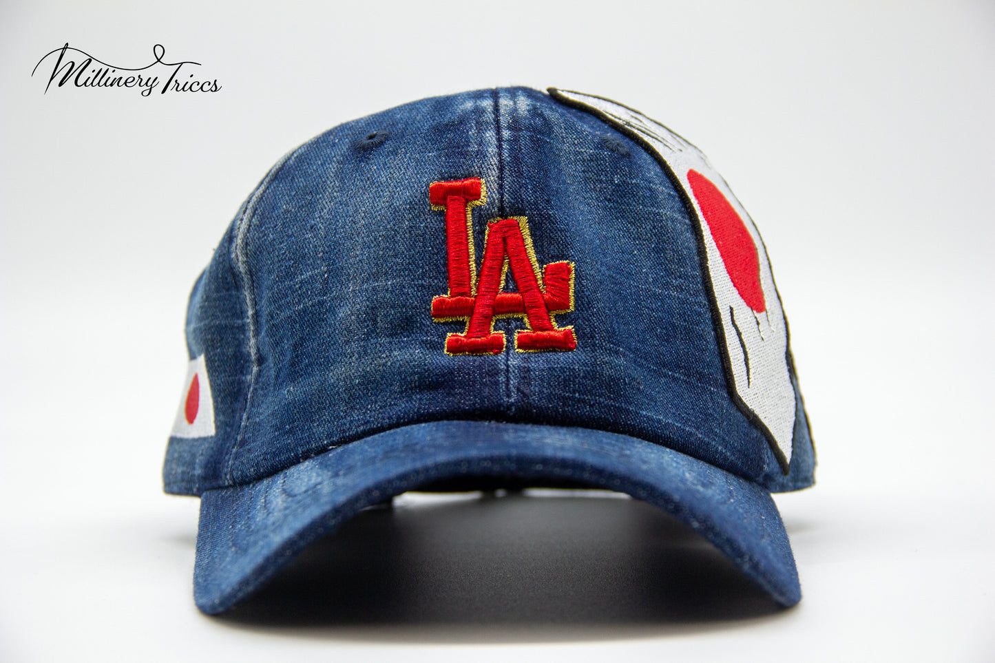 Denim LA Shohei Oversize Logo Hat