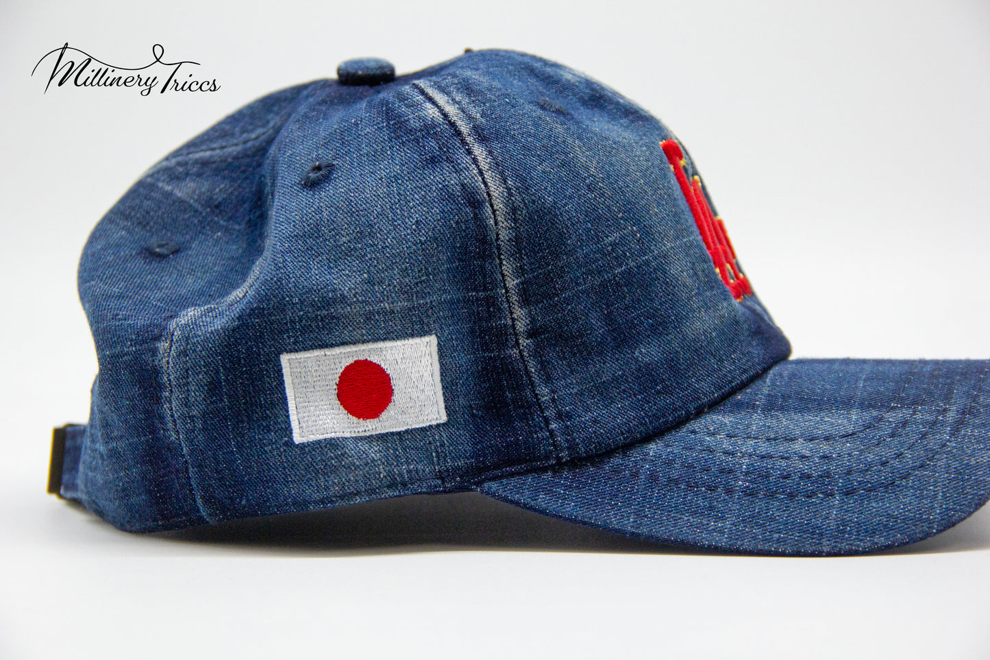 Denim LA Shohei Oversize Logo Hat