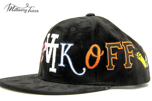 Jet Black Suede LA Walk-Off Homer Hat