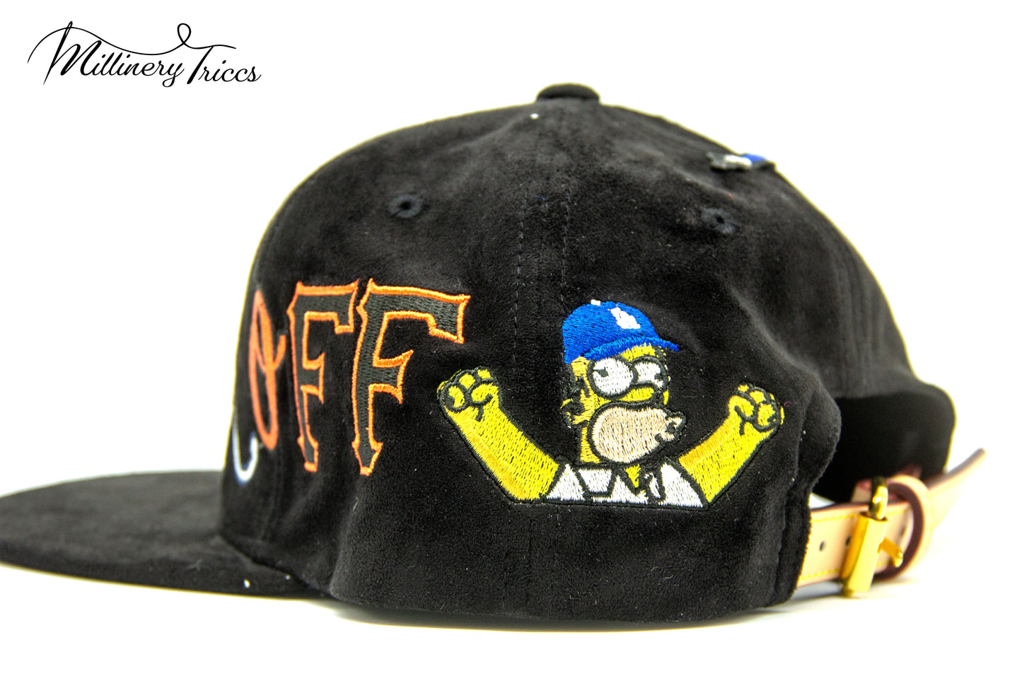 Jet Black Suede LA Walk-Off Homer Hat