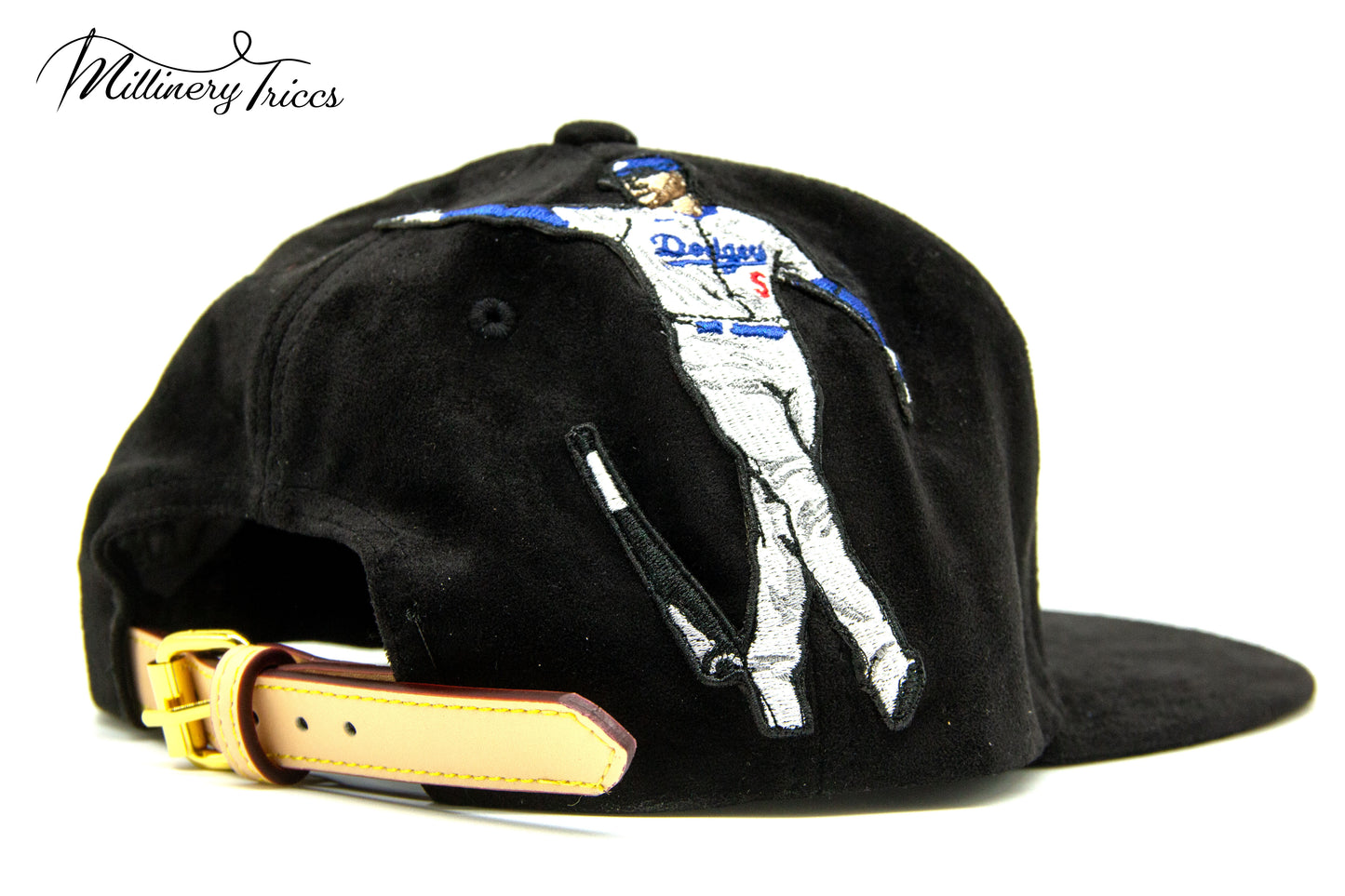 Jet Black Suede LA Walk-Off Homer Hat