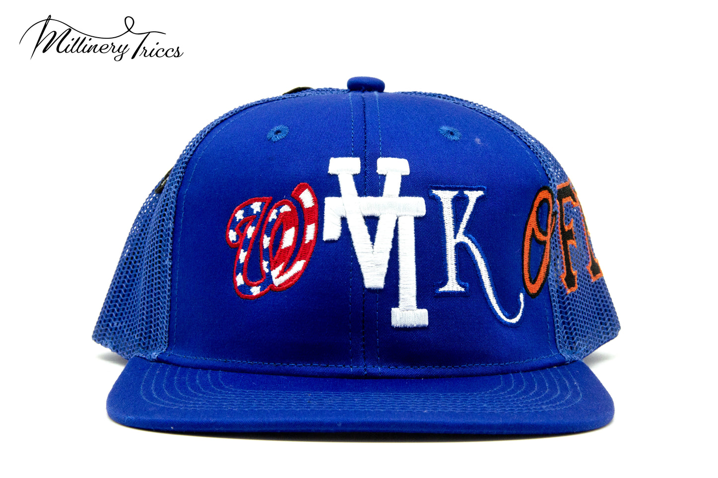 Royal Blue Trucker LA Walk-Off Homer Hat