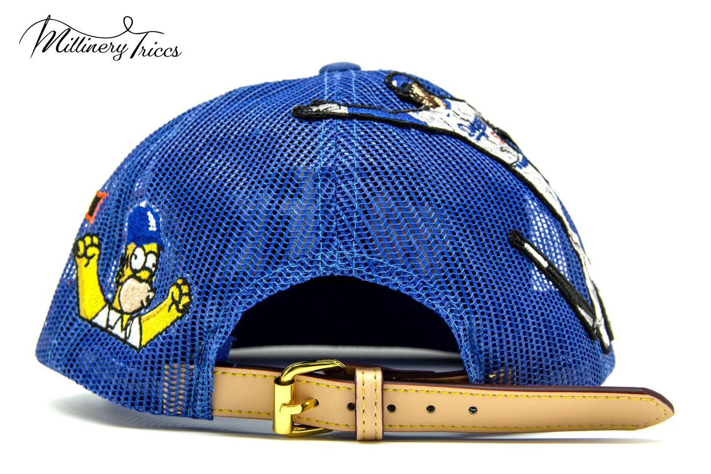 Cobalt Blue Trucker LA Walk-Off Homer Hat
