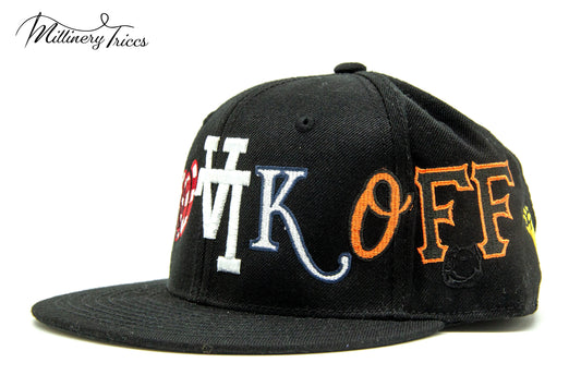 Black Fitted LA Walk-Off Homer Hat