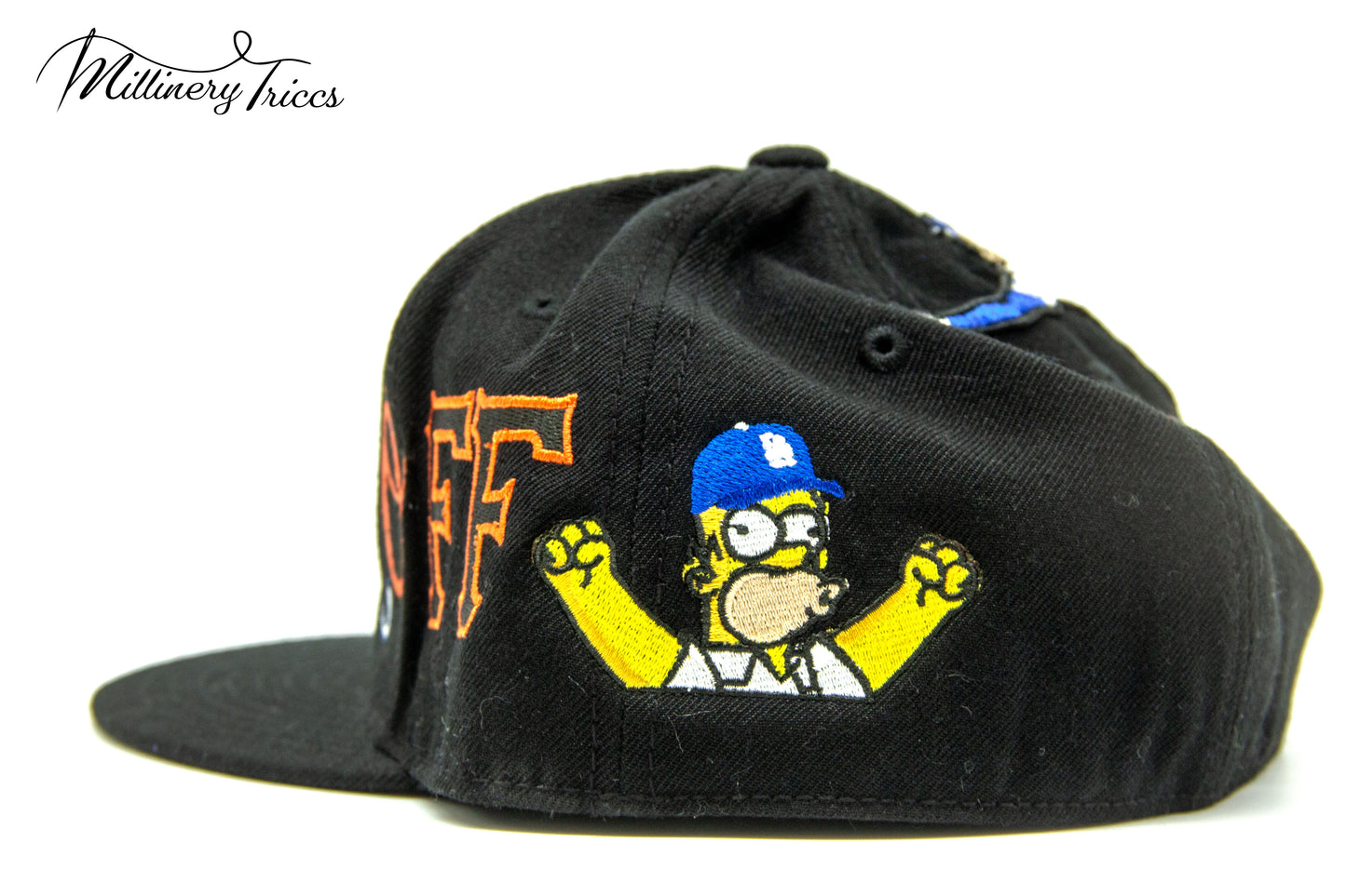 Black Fitted LA Walk-Off Homer Hat