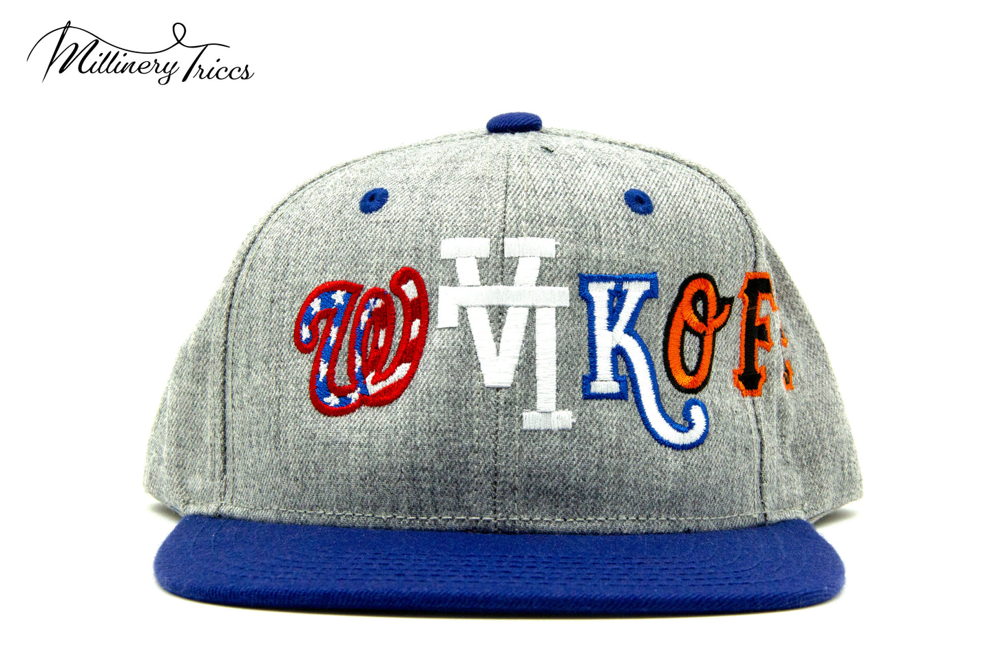 2 Tone Gray LA Walk-Off Homer Hat