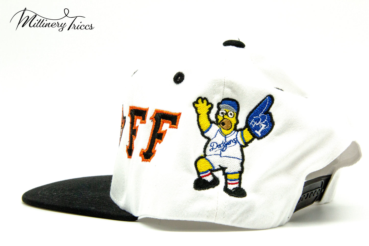 White Twill LA Walk-Off Homer Hat