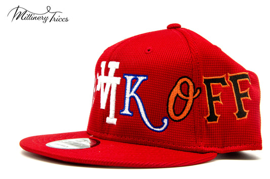 New Era Jersey Red LA Walk-Off Homer Hat