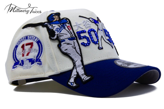 50/50 Boy Austrian Crystals Snapback Hat