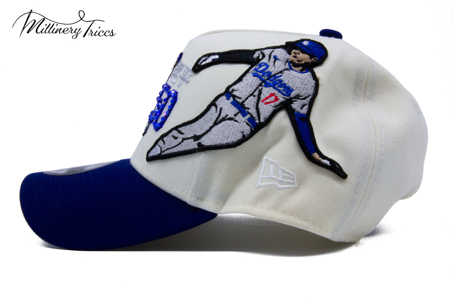 50/50 Boy Austrian Crystals Snapback Hat