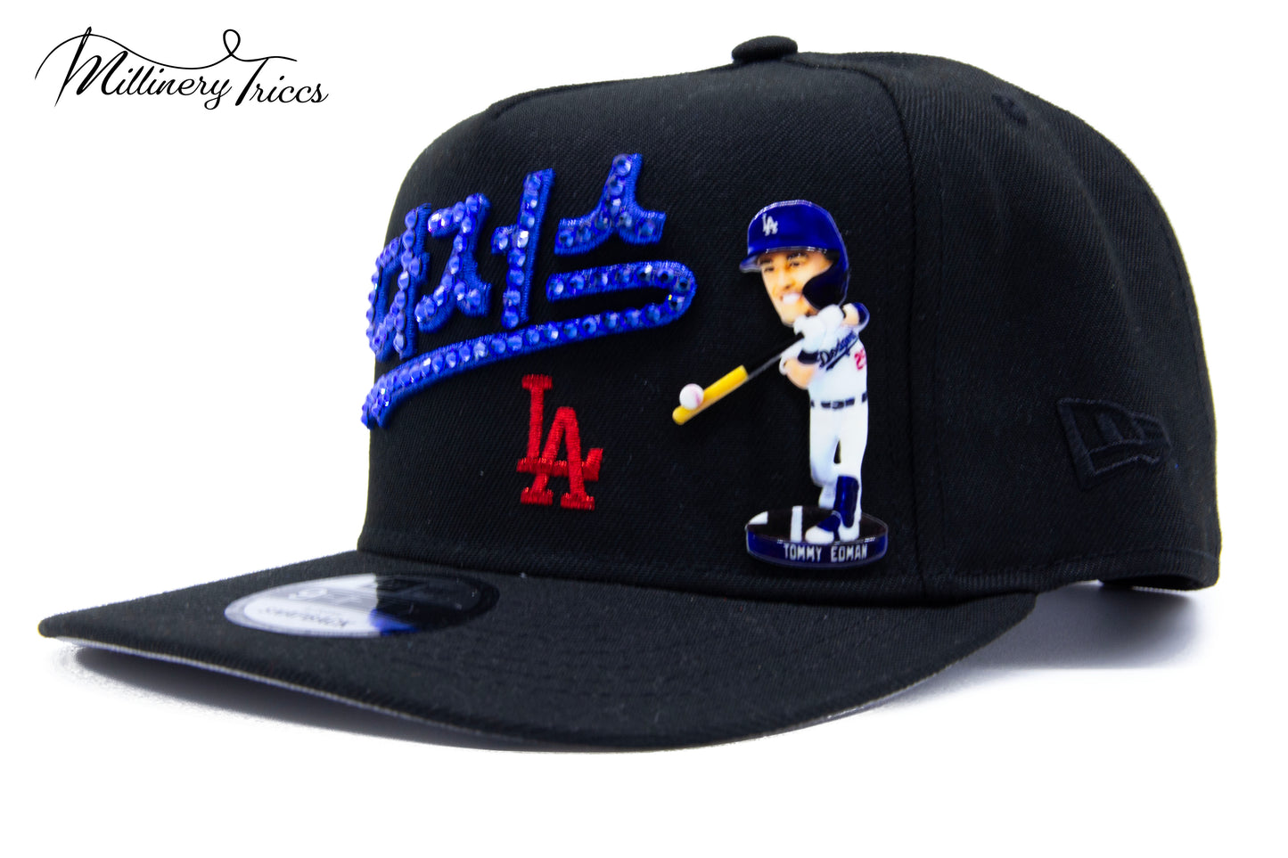 K-Town to LA Black Snapback Hat