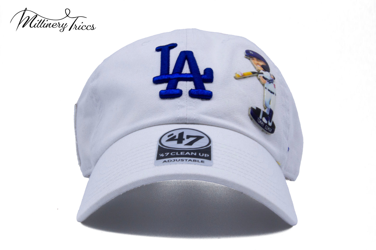 T Tank Celi White LA Dad Hat