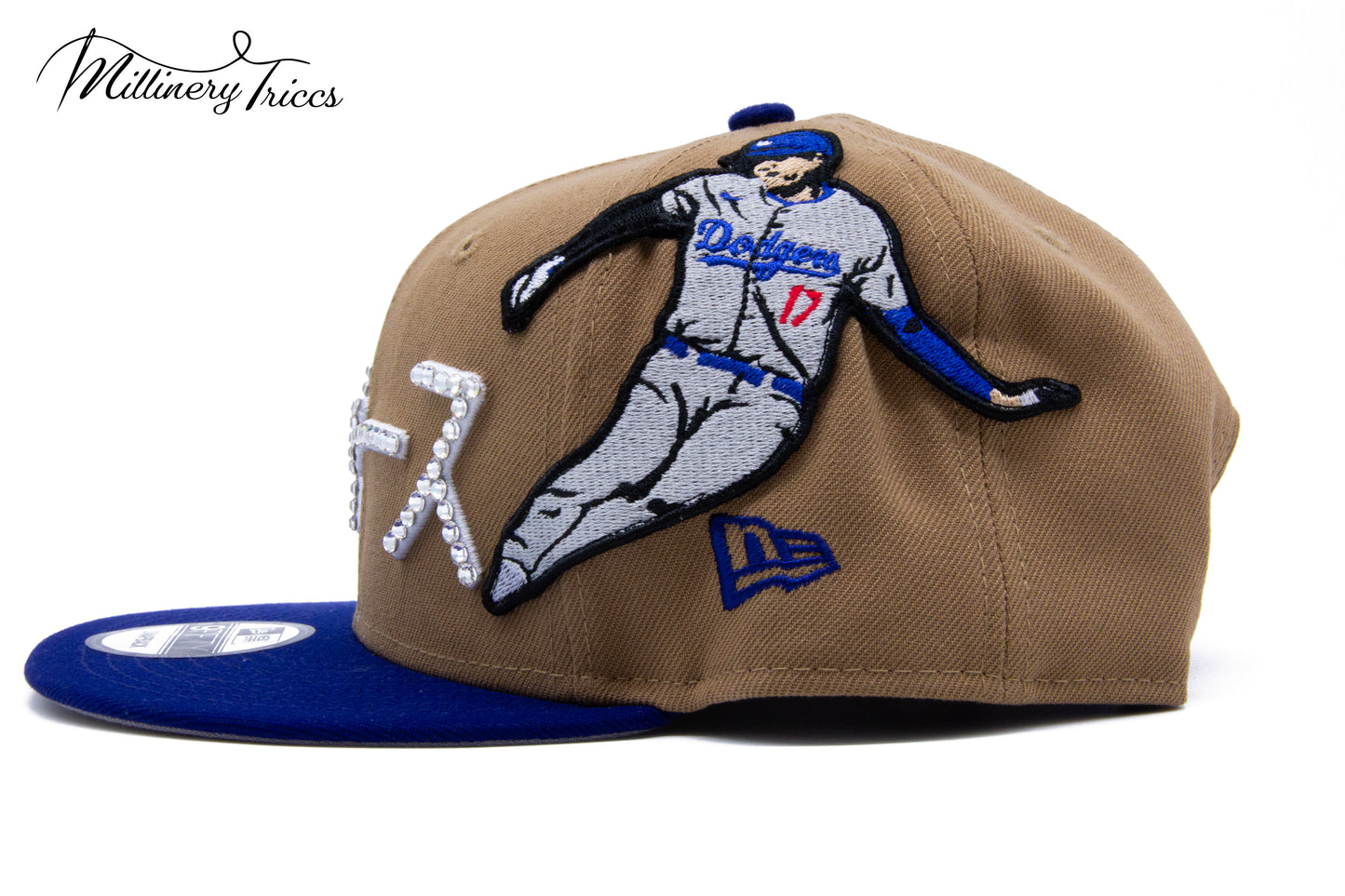 Japanese Ohtani Austrian Crystals Snapback Hat