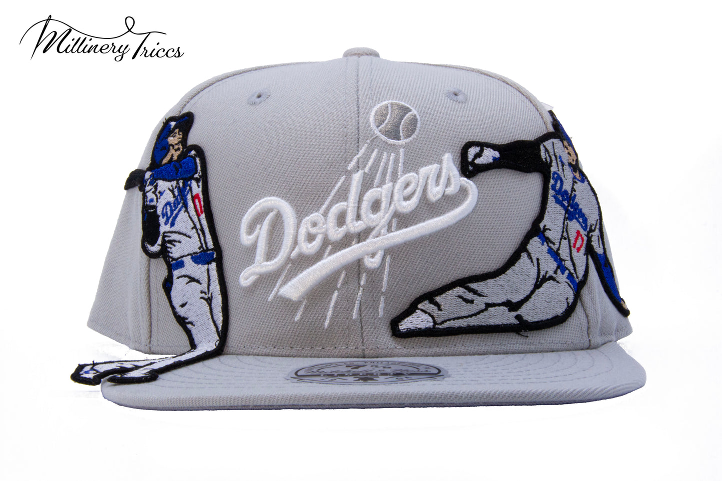 Outta Here Ohtani Gray Fitted Hat
