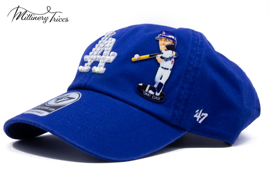 T Tank Celi  LA Blue Dad Hat