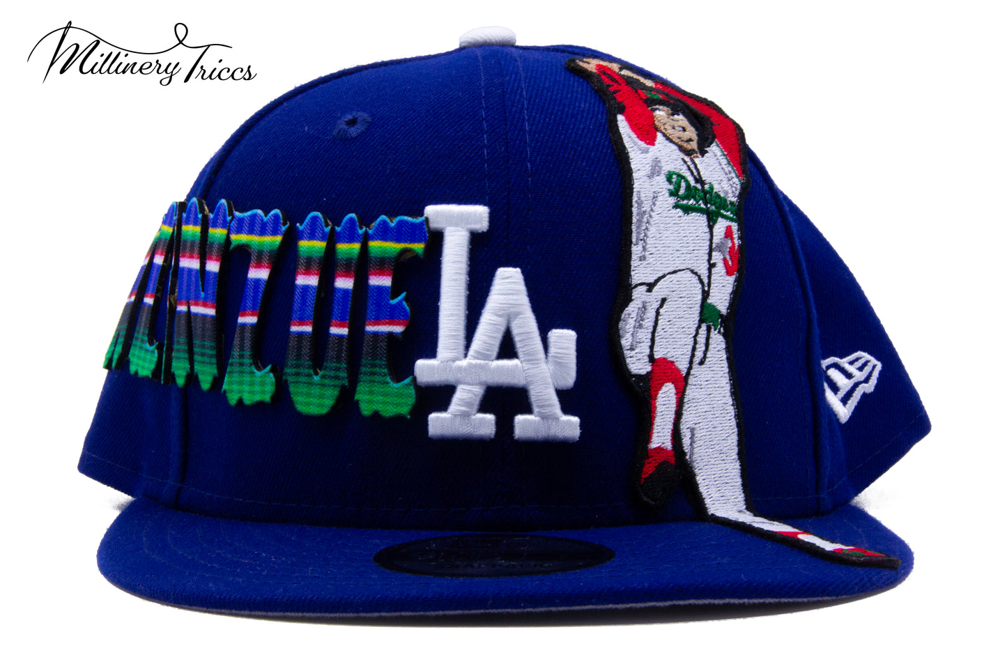 El Torro Mexican Blanket Blue LA Snapback Hat