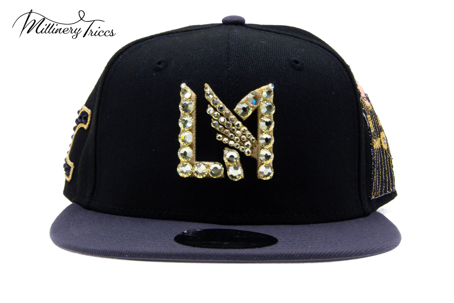LAFC Black & Gold Strapback Hat