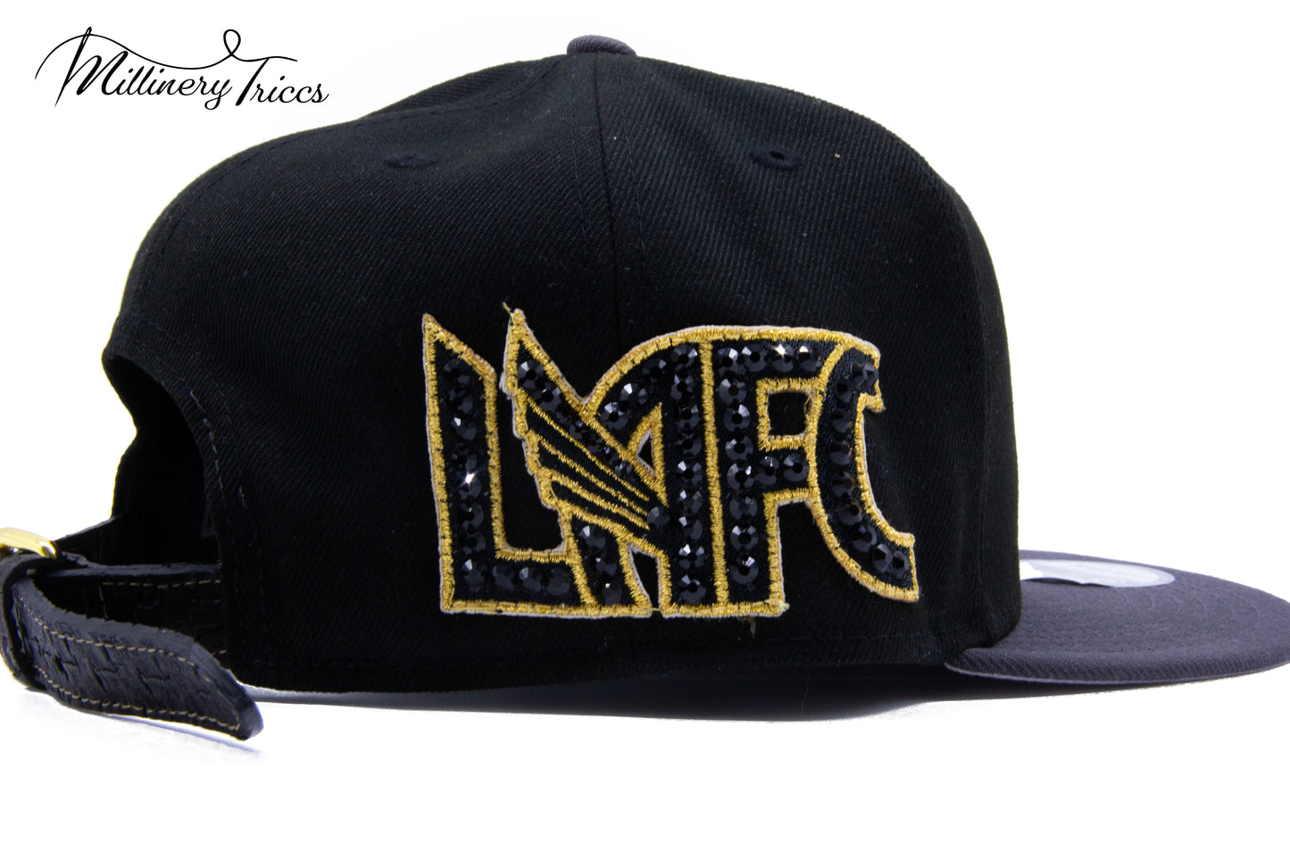 LAFC Black & Gold Strapback Hat